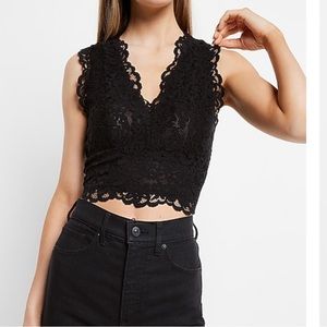 Expesss all lace top. NWT